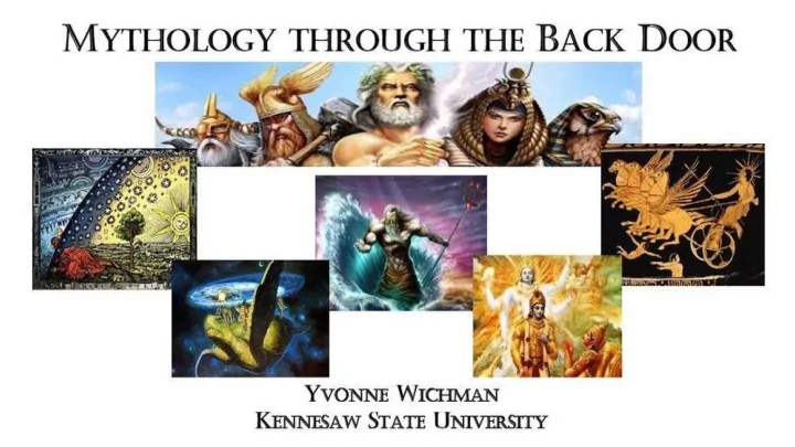 six strategies toward a better understanding of myth as a