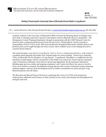 a long life for long branch  tools to preserve independent retailers  Carrie Anderson-Watters, Anna