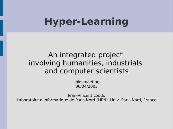 hyper learning