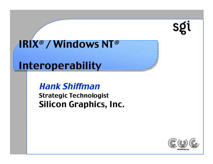 interoperability