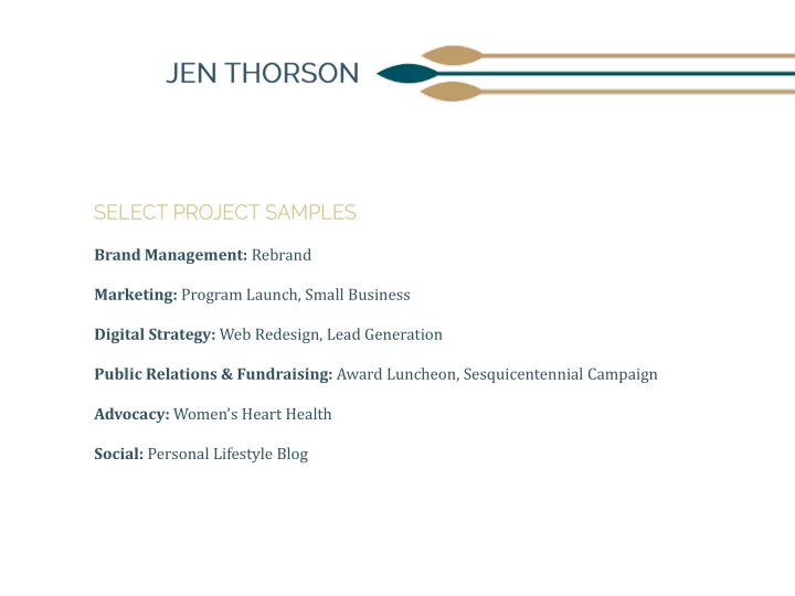 brand management rebrand marketing program launch small