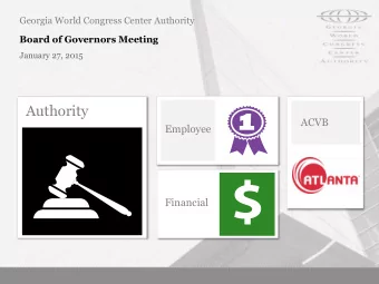 Authority  ACVB  Employee  Financial  20-Year Employee  Recognition Aundre Goode  Dome Building