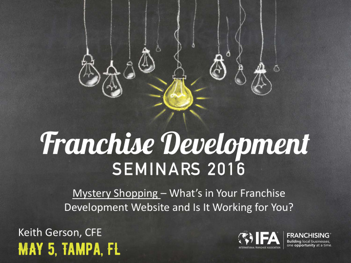 mystery shopping what s in your franchise development