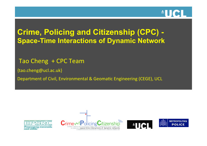 crime policing and citizenship cpc