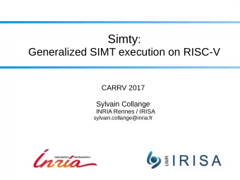 From CPU-GPU to heterogeneous multi-core  Yesterday (2000-2010)  Homogeneous multi-core  Discrete