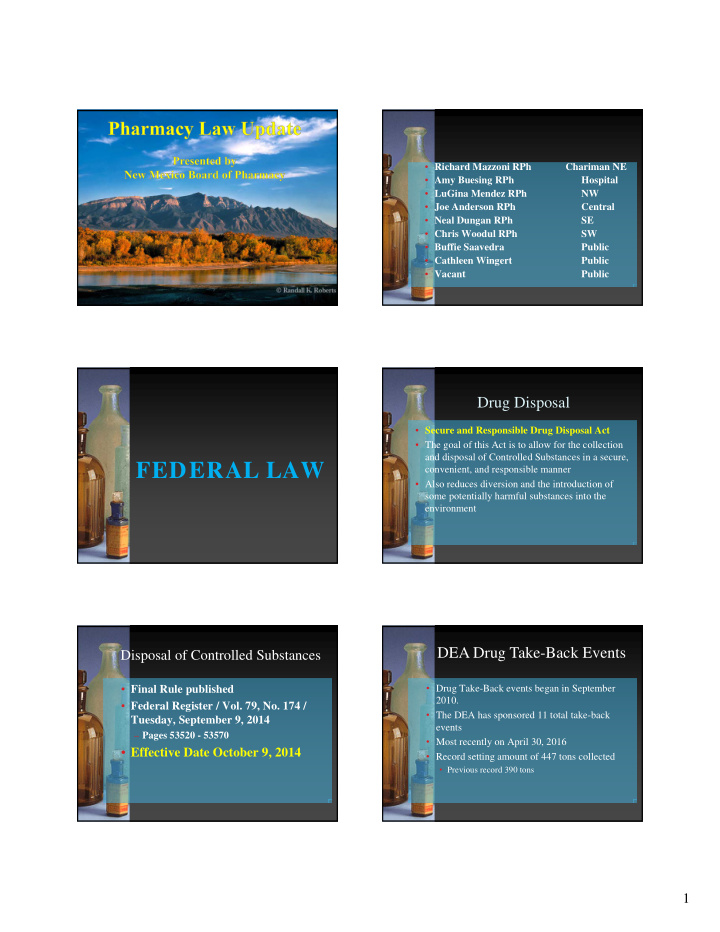 federal law