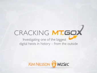 CRACKING              - Investigating one of the biggest       -   digital heists in history