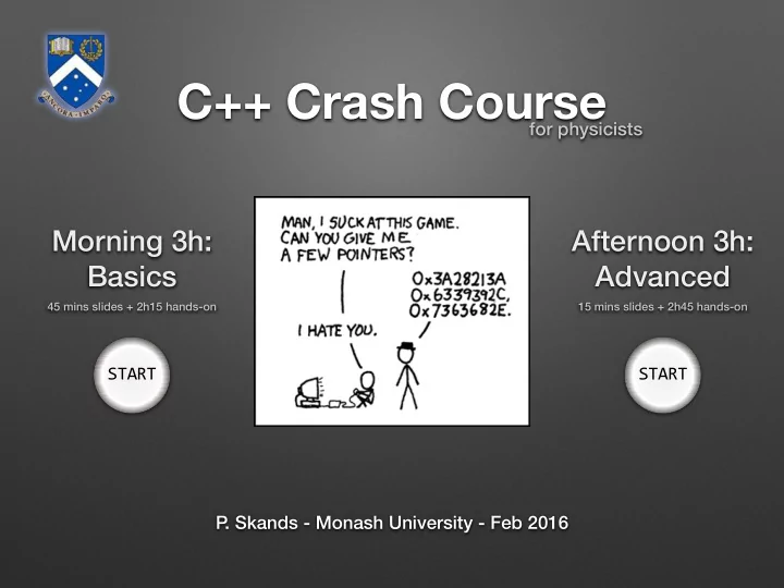 c crash course