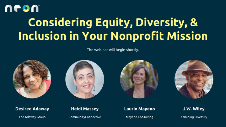 considering equity diversity inclusion in your nonprofit