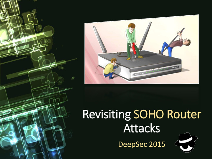 revisiting soho router