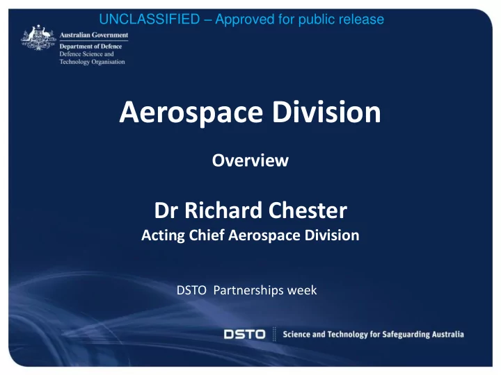 aerospace division