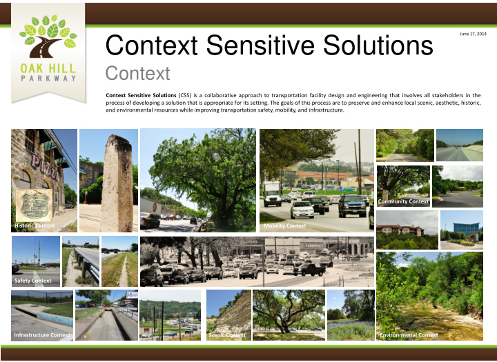 context sensitive solutions
