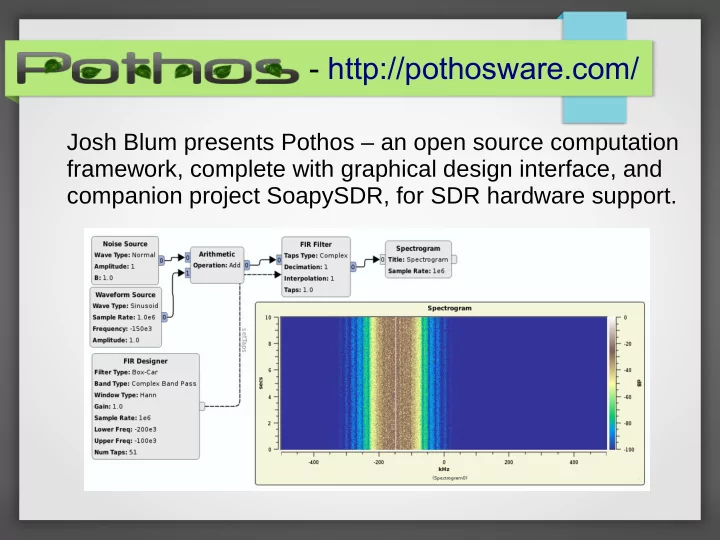 http pothosware com