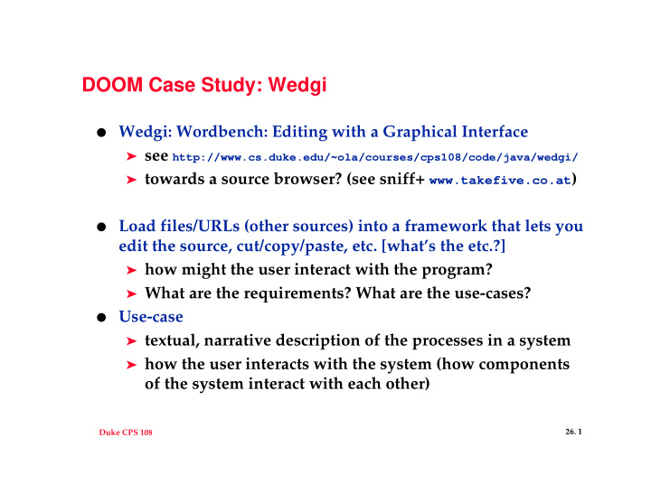 doom case study wedgi