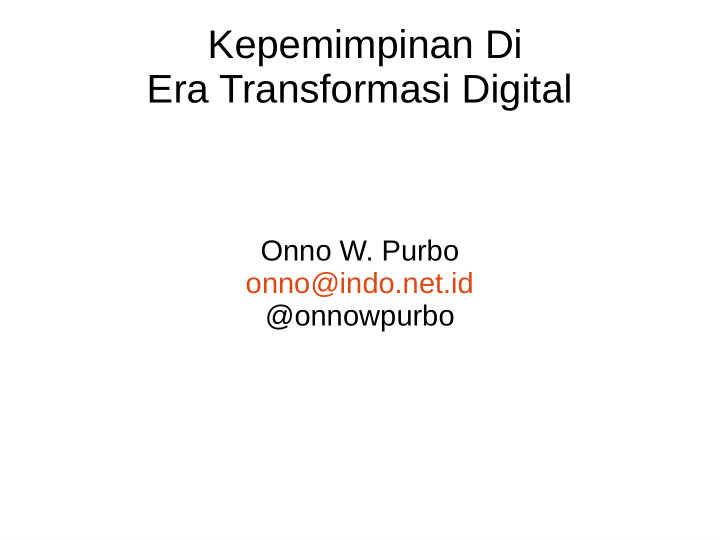 kepemimpinan di era transformasi digital