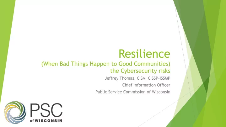 resilience