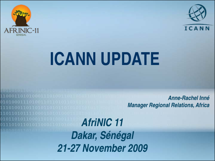 icann update