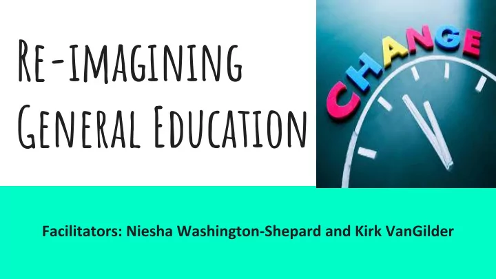 re imagining general education food for thought social