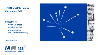 Table of Contents  3  14  Q3/2017 highlights  Balance sheet  25  Hedging experience  4  15