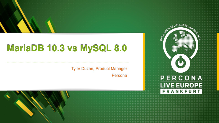 mariadb 10 3 vs mysql 8 0