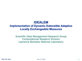 IDEALEM  Implementation of Dynamic Extensible Adaptive  Locally Exchangeable Measures  Scientific