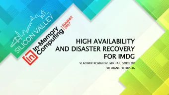 FOR  OR IM  IMDG  VLADIMIR KOMAROV, MIKHAIL GORELOV  SBERBANK OF RUSSIA  1  ABOUT  UT SP  SPEA