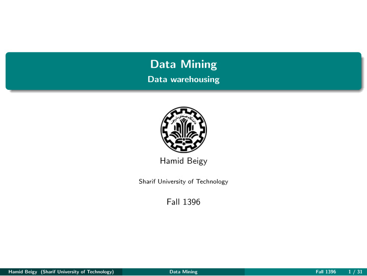 data mining