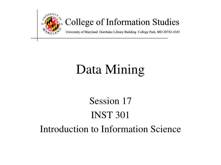 data mining