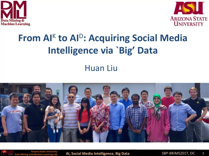 from ai k to ai d acquiring social media intelligence via