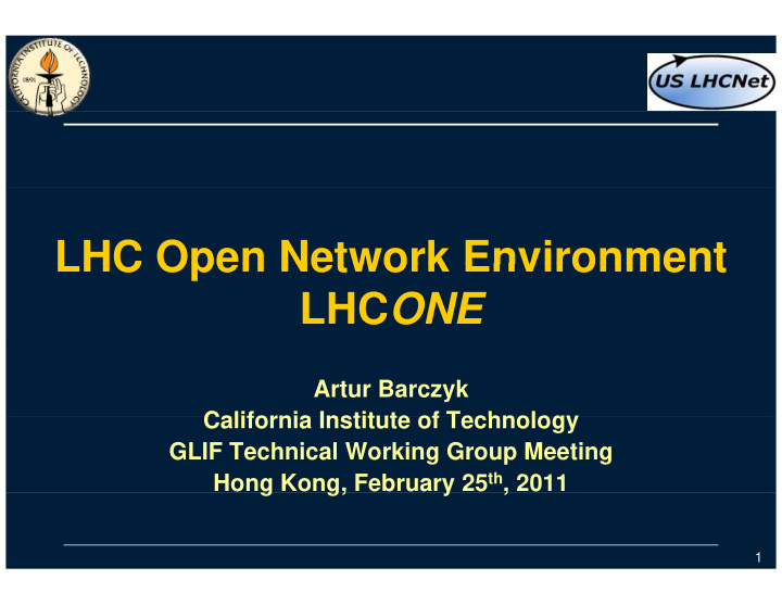 lhc open network environment lhc open network environment