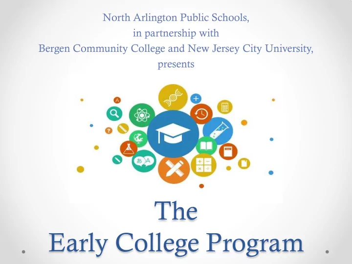 the early college program the early college program