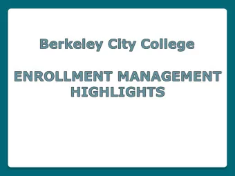 Overview  Pre-  Outreach  Apply  Orientation  Assessment  Assess  Enroll  Recruitment  to