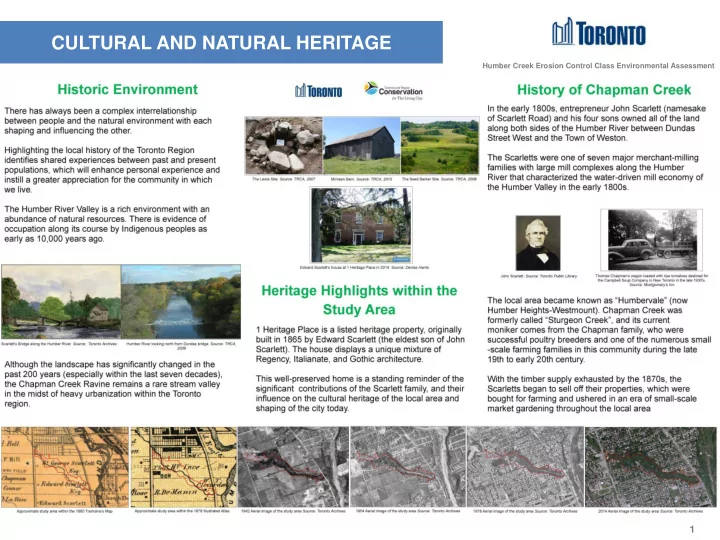 cultural and natural heritage