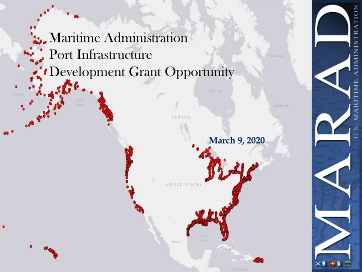 maritime administration port infrastructure development
