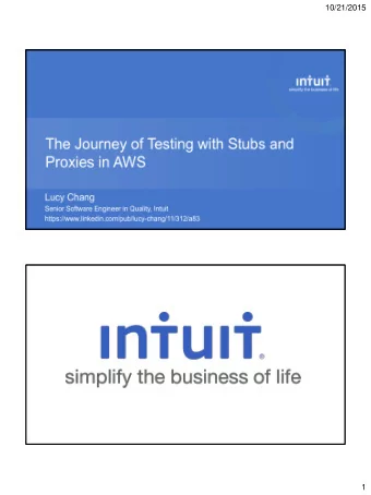 10/21/2015  1  10/21/2015  Challenges    Integration tests fails due to unreliable dependency