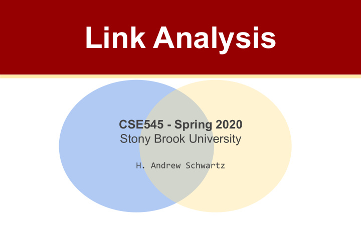 link analysis