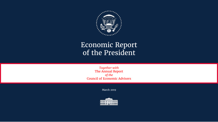 economic report of the president