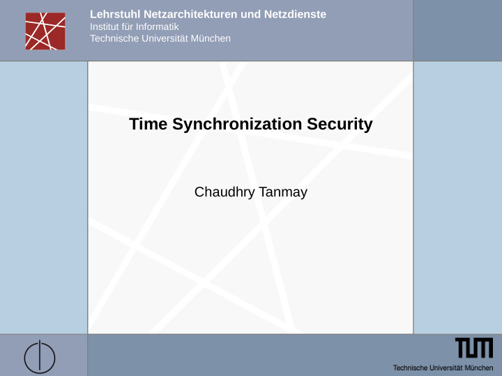 time synchronization security