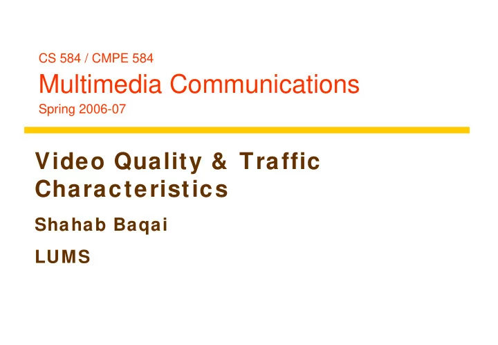 multimedia communications