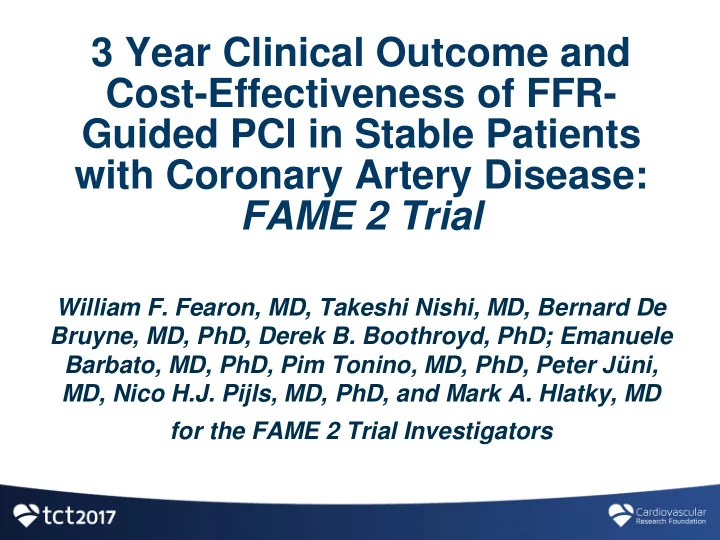 guided pci in stable patients