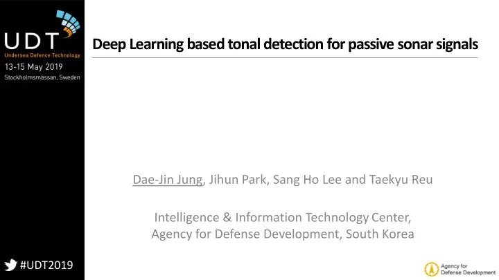 deep learning based tonal detection for passive sonar