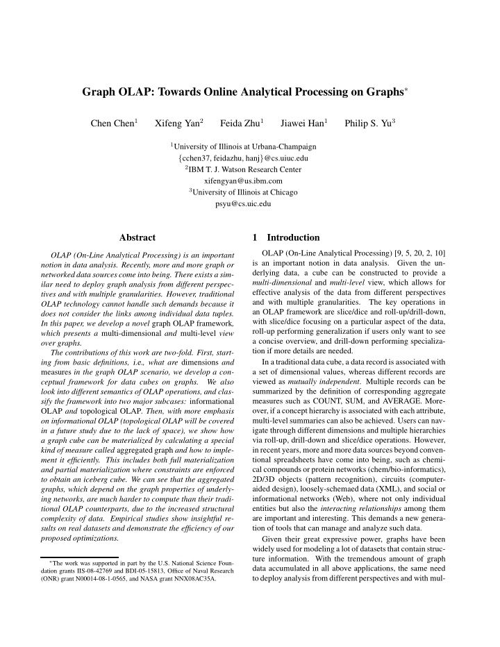 tiple granularities exists to this extent our main task in