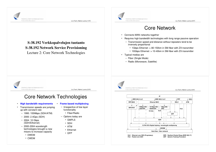 core network