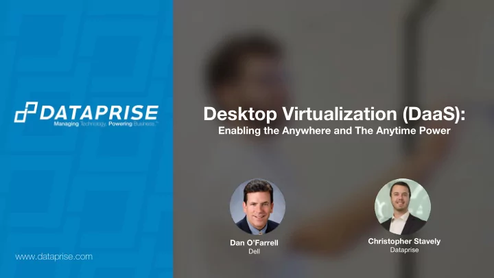 desktop virtualization daas