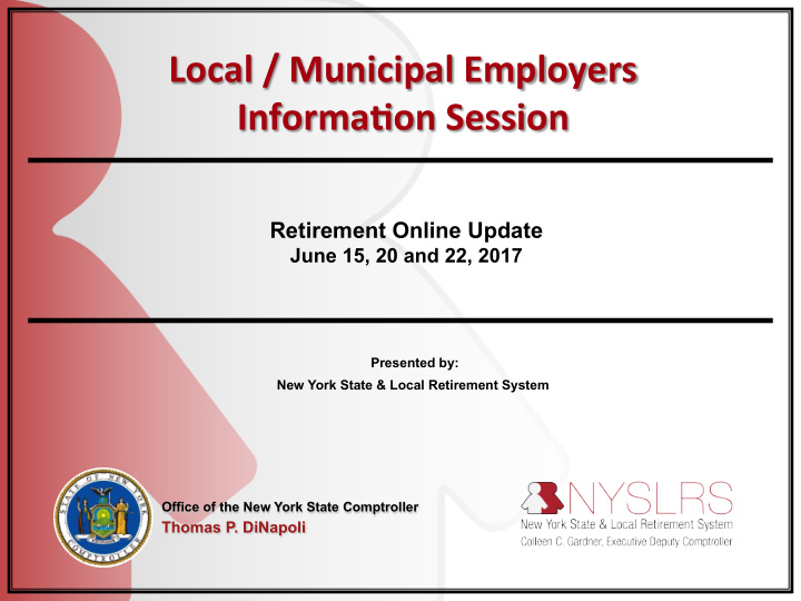 local municipal employers informa5on session