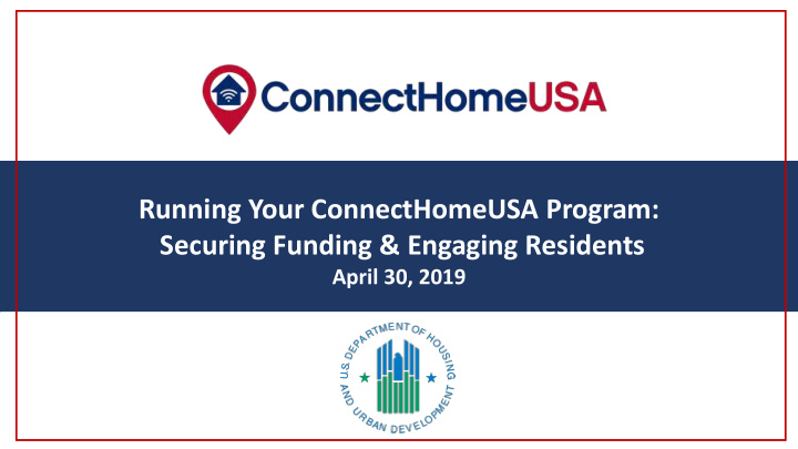 connecthome nation webinar