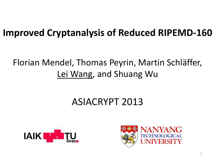 asiacrypt 2013