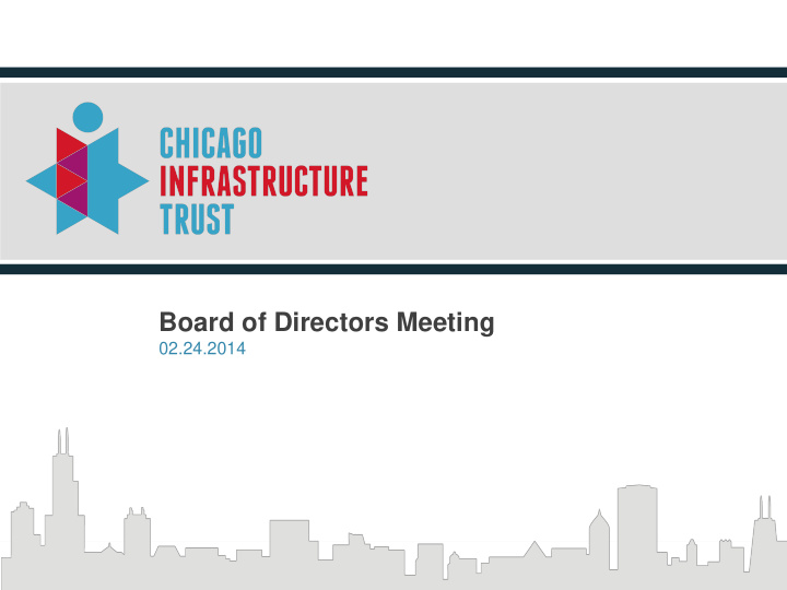 board of directors meeting 02 24 2014 confidential draft