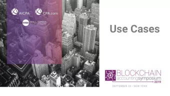 Use Cases  Agenda  Introductions  Learning Programs  Use Cases  Takeaways  Whats