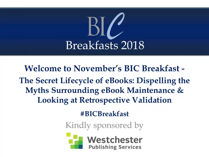 breakfasts 2018